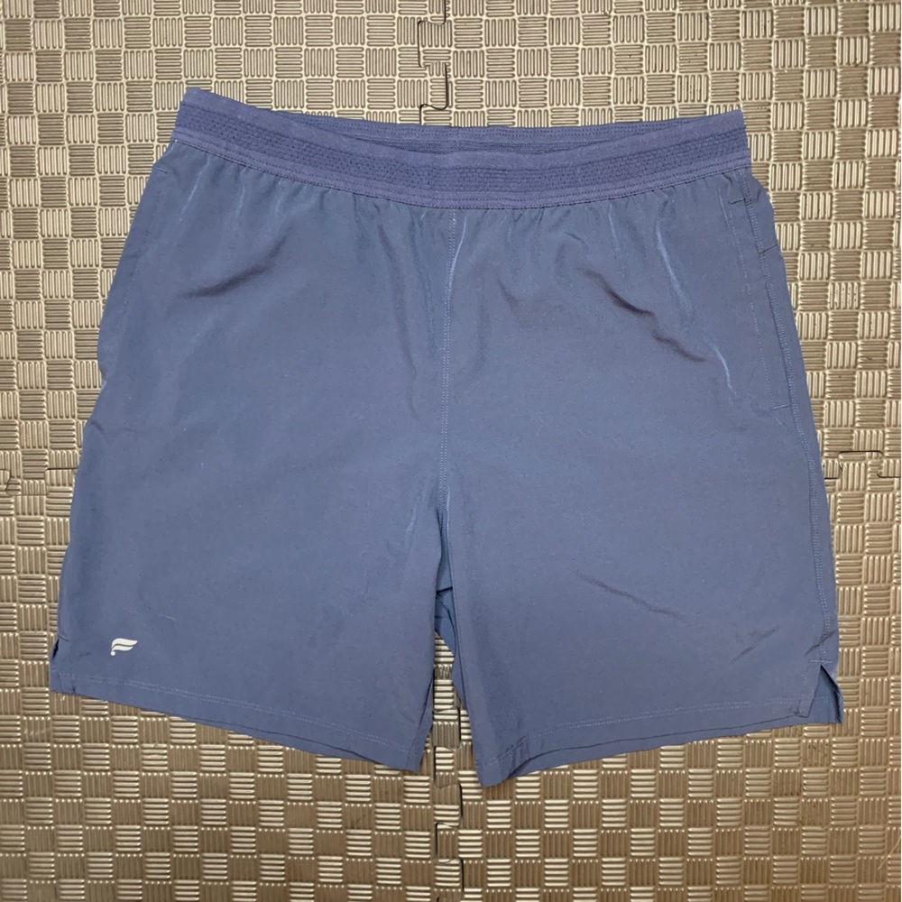 Fabletics Shorts The Fundamental Mens Size Large Royal Blue 7” Inseam